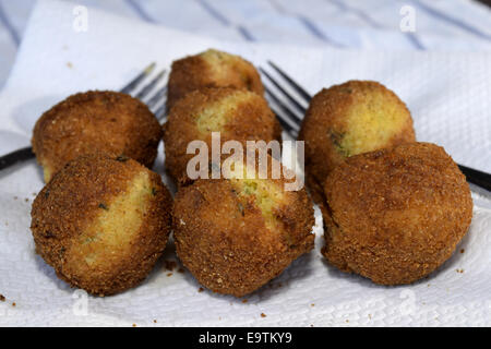 Rissoles de poissons Banque D'Images