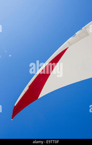 Détail de l'extrémité de l'aile de Virgin Atlantic de neuf Boeing 787 Dreamliner Banque D'Images