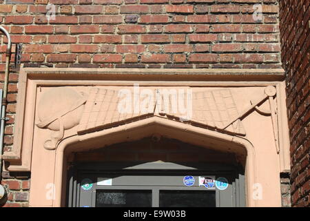 L'allégement de l'éducation, United Workers Cooperative Colony, Bronx, New York Banque D'Images