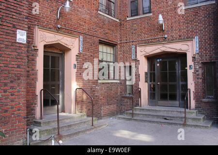 La culture juive et le communisme les entrées, United Workers Cooperative Colony, Bronx, New York Banque D'Images