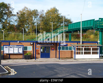 Gare à Sandbach Cheshire UK Banque D'Images