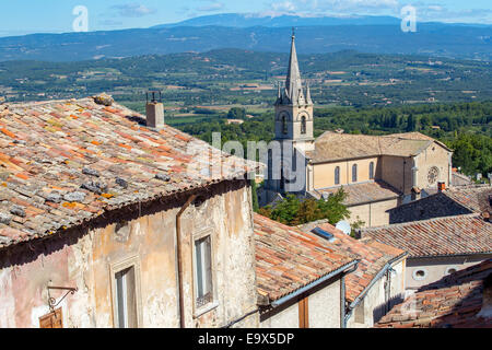 Village de Bonnieux, Luberon, Provence, France Banque D'Images