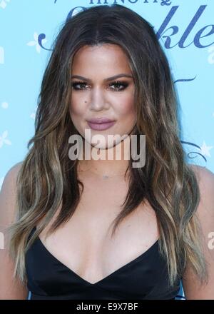 Los Angeles, Californie, USA. 29Th sep 2014. Khloe Kardashian aux arrivées d'HPNOTIQ Sparkle Fête de lancement, Beverly Hills, Los Angeles, CA, 3 novembre 2014. Crédit : Xavier Collin/Everett Collection/Alamy Live News Banque D'Images