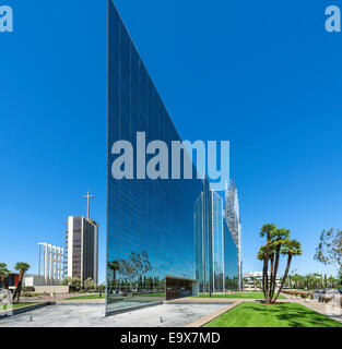 Le Philip Johnson conçu Crystal Cathedral in Garden Grove, Orange County, Californie, USA Banque D'Images