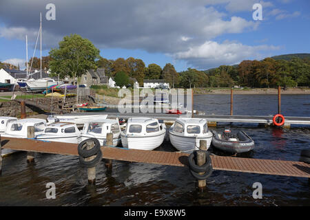 Marina, Kenmore, Loch Tay, Perthshire Banque D'Images