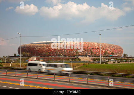 FNB Stadium ou au Soccer City de Johannesburg, Gauteng, Afrique du Sud Banque D'Images