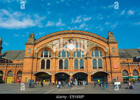 Hauptbahnhof, la gare principale, Brême, Allemagne Banque D'Images