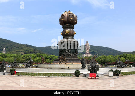 La province de Jiangsu Wuxi Lingshan baignoire irrigation Kowloon - Shenyang Banque D'Images