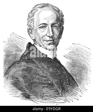 Le pape Léon XIII, 1810-1903, né Vincenzo Gioacchino Raffaele Luigi Pecci, pape de 1878 à 1903, Papst Papst Léon XIII., bürgerli Banque D'Images
