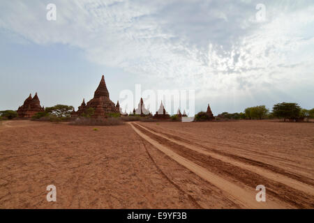 Myanmar Bagan building Banque D'Images