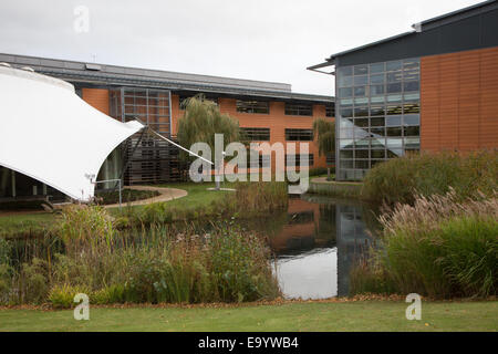 Maison de Vodafone, le quartier général de la Division mondiale appelé Vodafone Group plc. dans le Berkshire. Banque D'Images