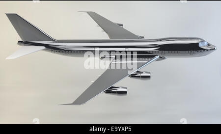 Avion boeing 747 isolés Banque D'Images