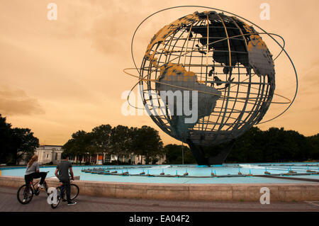 - Parc de Flushing Meadow Corona. M Willets Point-Shea Stadium. Téléphone 718-760-6565. Ce parc de cinq kilomètres carrés, a été construit Banque D'Images