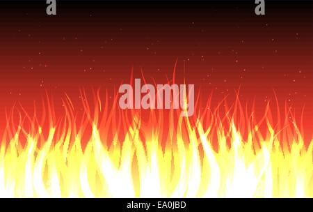 Abstract vector background incendie, eps10 fichier, blands et transparent utilisé Illustration de Vecteur