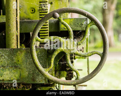 Machines agricoles couverts de mousse avec poignée Banque D'Images