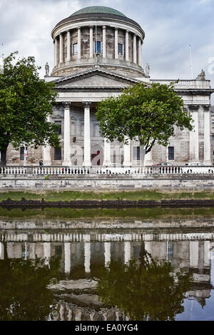 Les quatre Cours, Dublin, République d'Irlande Banque D'Images