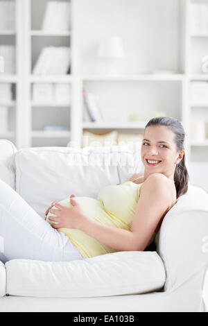 Femme enceinte Banque D'Images