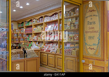 Sweet Shop, vieille ville, Menton, Côte d'Azur, France Banque D'Images