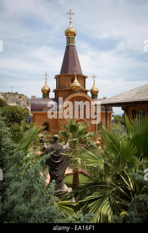 L'Espagne première Église orthodoxe russe San Miguel Arcangel à Altea Banque D'Images