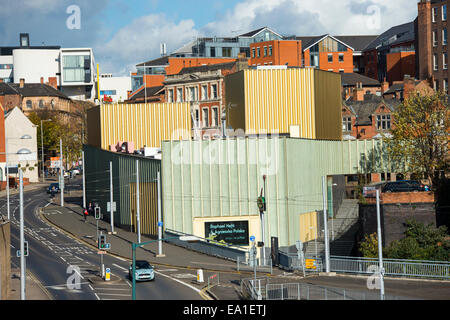 Le contemporain et de Lace Market de la ville de Nottingham, Angleterre Royaume-uni Banque D'Images