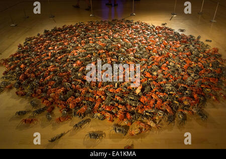 Ai Weiwei spectacle au Brooklyn Museum of art Banque D'Images