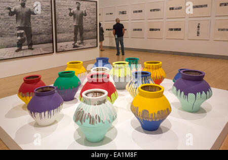 Ai Weiwei spectacle au Brooklyn Museum of art Banque D'Images