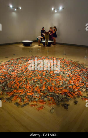 Ai Weiwei spectacle au Brooklyn Museum of art Banque D'Images