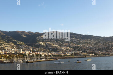 Funchal dans la lumière du matin Banque D'Images