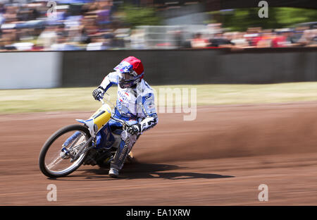 112e dirt track racing Herxheim ADAC Banque D'Images