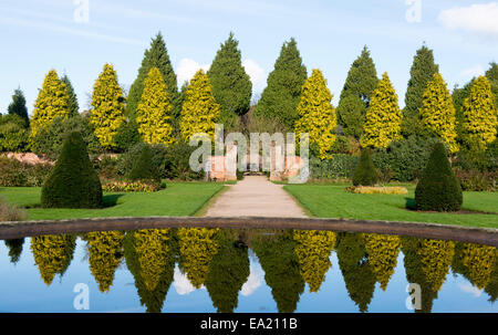 L'automne à Newstead Abbey dans le Nottinghamshire England UK Banque D'Images