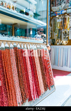 Le corail rouge shop à Alghero Sardaigne Italie Banque D'Images