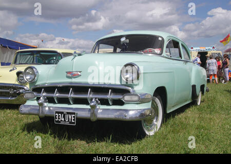 1954 Chevrolet à White Waltham Retro Festival 2014 Banque D'Images