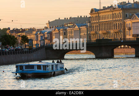 Nuits blanches, les longues nuits d'été lorsque le jour dure 24 heures à Saint Petersburg, . C'est le deuxième plus grand Banque D'Images