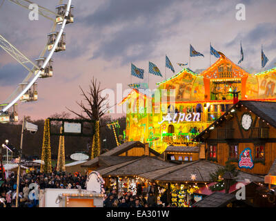 Winter Wonderland, Hyde Park, Londres, Angleterre, Royaume-Uni, Europe Banque D'Images