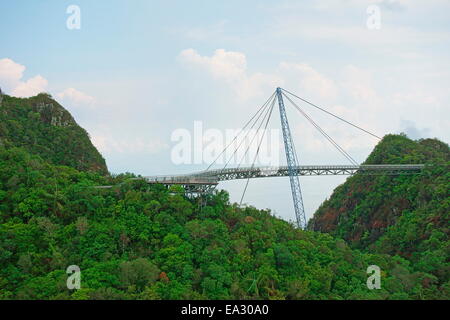 Gunung Machincang, Skywalk, Pulau Langkawi (l'île de Langkawi, Malaisie), en Asie du Sud-Est, l'Asie Banque D'Images