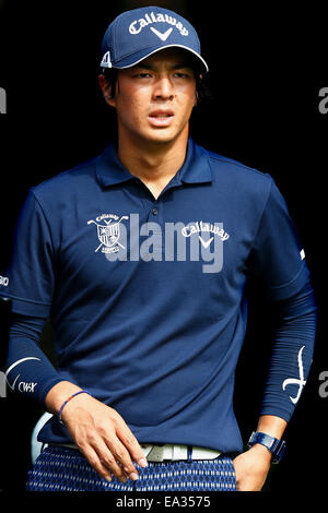 Chiba, Japon. Nov 6, 2014. Ryo Ishikawa Golf : Championnat de PGM HEIWA Kasumigaura Premier tour au Club de Golf de Miho à Chiba, Japon . © AFLO SPORT/Alamy Live News Banque D'Images