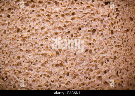 Macro le pain de seigle. Banque D'Images