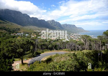 Haut de Table Mountain Banque D'Images