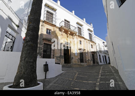 Vieille ville, Vejer de la Frontera, Espagne Banque D'Images