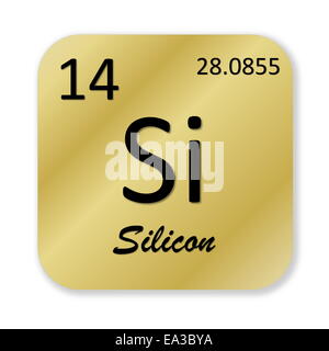 Élément de silicium Banque D'Images