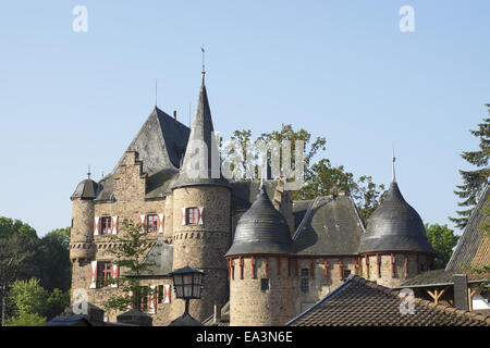 Château Satzvey, Mechernich, Eifel, Allemagne Banque D'Images