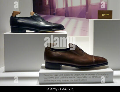 Boutique Chaussures John Lobb, Jermyn Street, Londres Banque D'Images