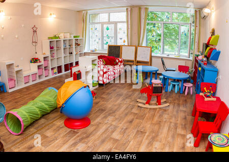 Chambre d'enfants, maison moderne Banque D'Images