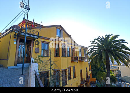 Gran Hotel Gervasoni Valparaiso Chili Banque D'Images