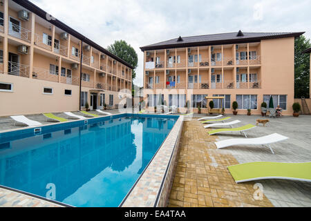 Piscine, resort Banque D'Images