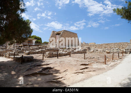 Les ruines de Knossos en Crète Grèce Banque D'Images