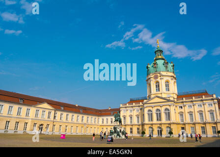 Schloss Charlottenburg, Palace, Charlottenburg, Berlin ouest, Allemagne Banque D'Images