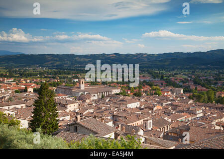 Avis de Gubbio, en Ombrie, Italie Banque D'Images