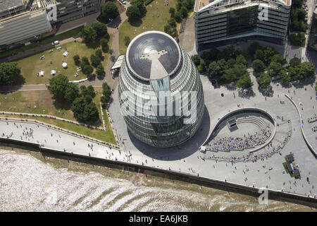 UK, Londres, l'Hôtel de Ville et de l'écope Banque D'Images