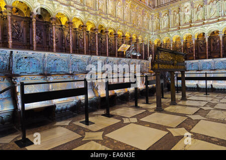 Intérieur de Cathédrale de Toledo Espagne Banque D'Images